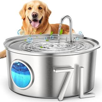 Stainless Steel Pet Water Fountain
